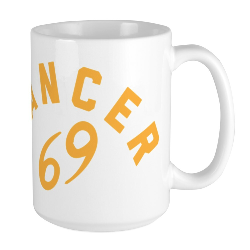 CafePress Cancer Coffee Mug, Large 15 oz. White Coffee Cup (140229317)