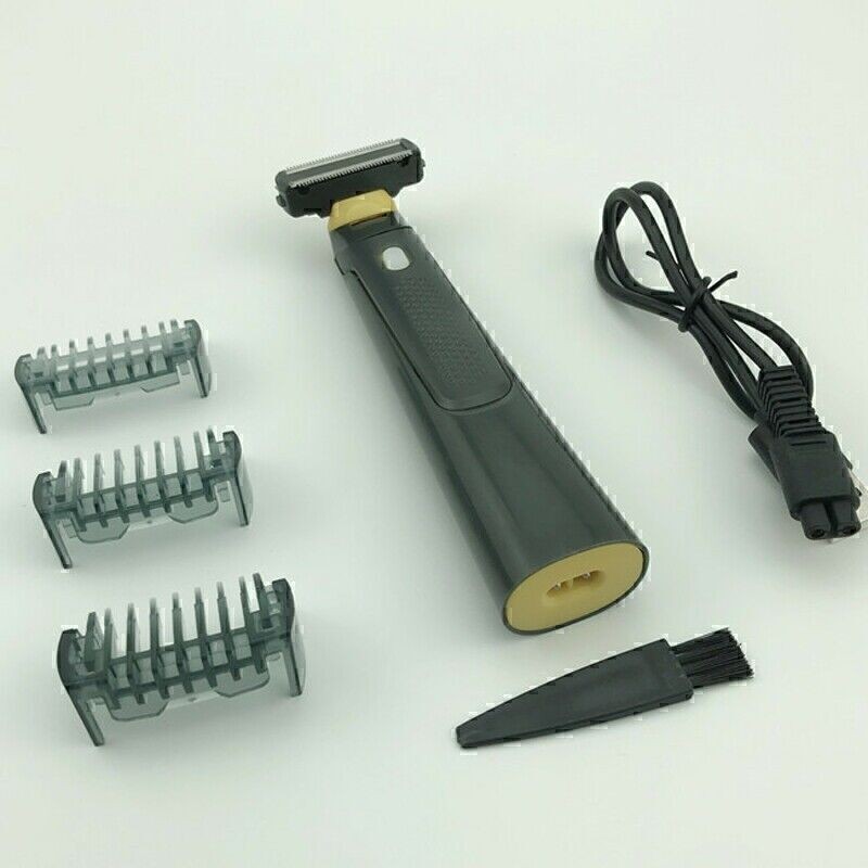 Men's Rechargeable USB Electric Shaver Trimmer for Beard and Hair