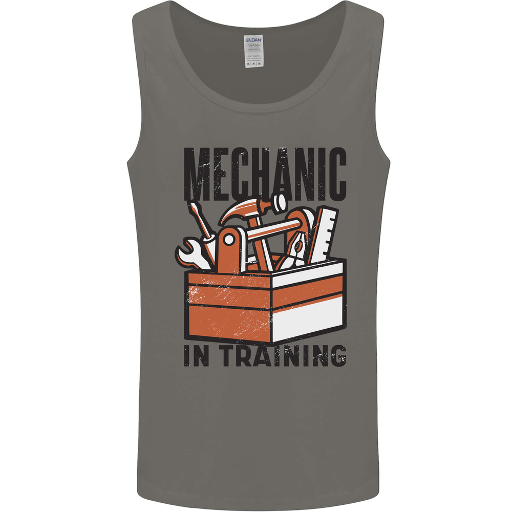 Mechanic in Training Funny Mens Vest Tank Top