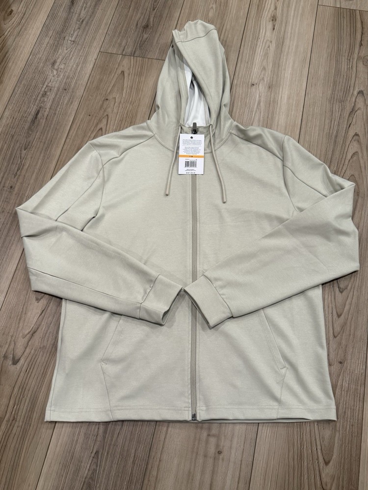 🐧 Original Penguin S Sport Mens Agate Silver Heather Full Zip Up Hoodie Jacket