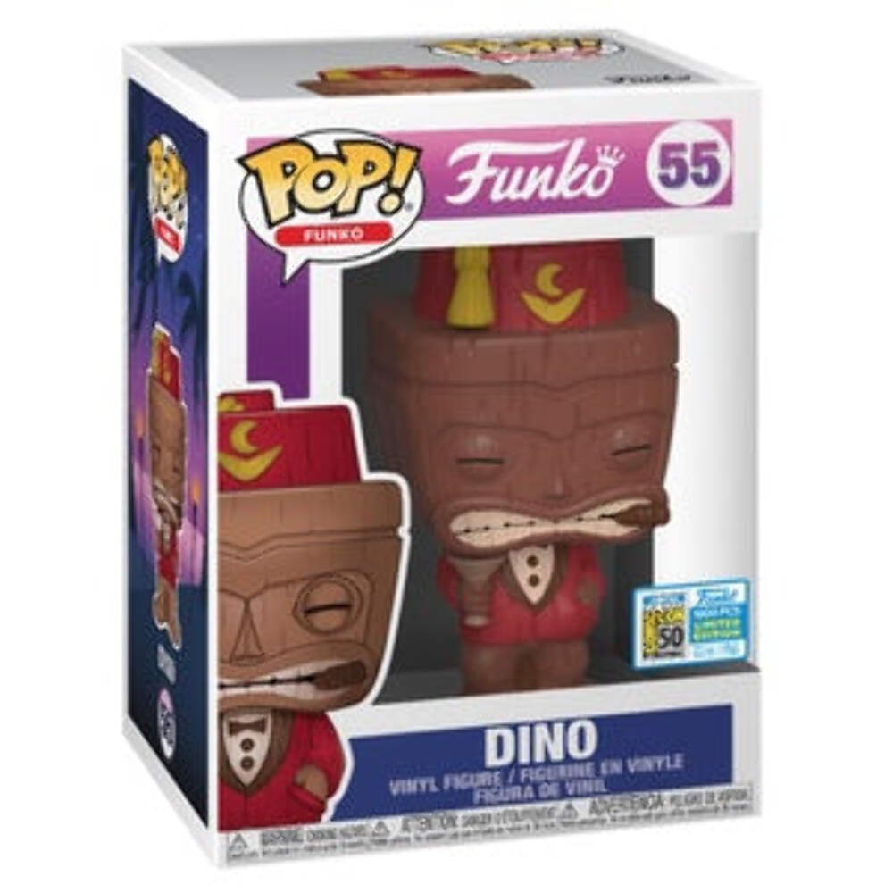 Funko POP Dino 2019 SDCC Exclusive 1600 PCS Box Damage #55