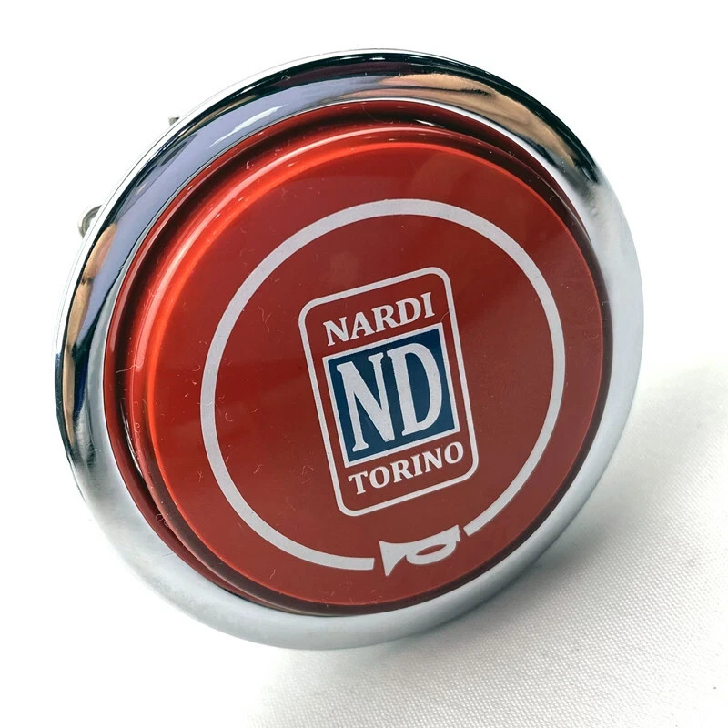 1 PC Horn Nardi Horn button with logo, black, red, blue  color available