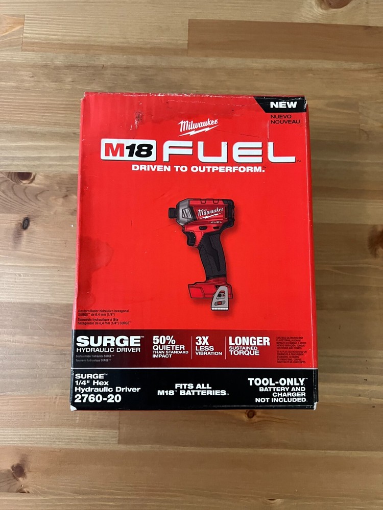 M18 FUEL SURGE 18V Lithium-Ion Brushless Cordless 1/4 in. Hex Impact Driver