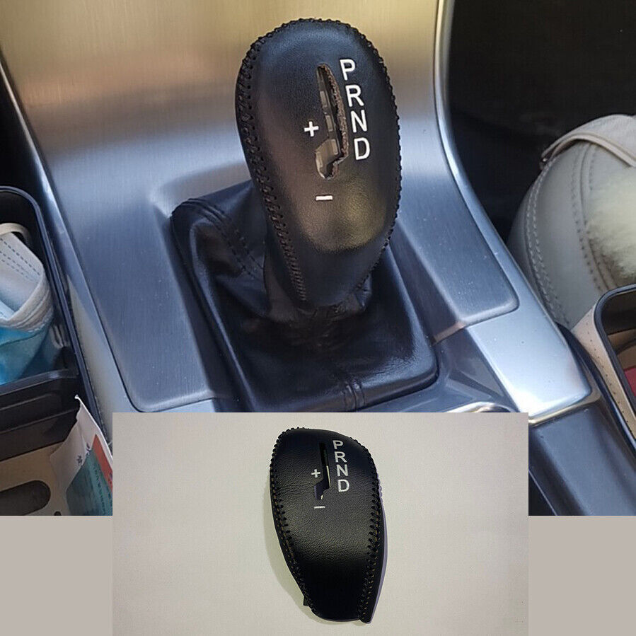 2014-2017 Hand sewn leather Gear Shift Knob Cover trim For Volvo S60 XC60 V40V60