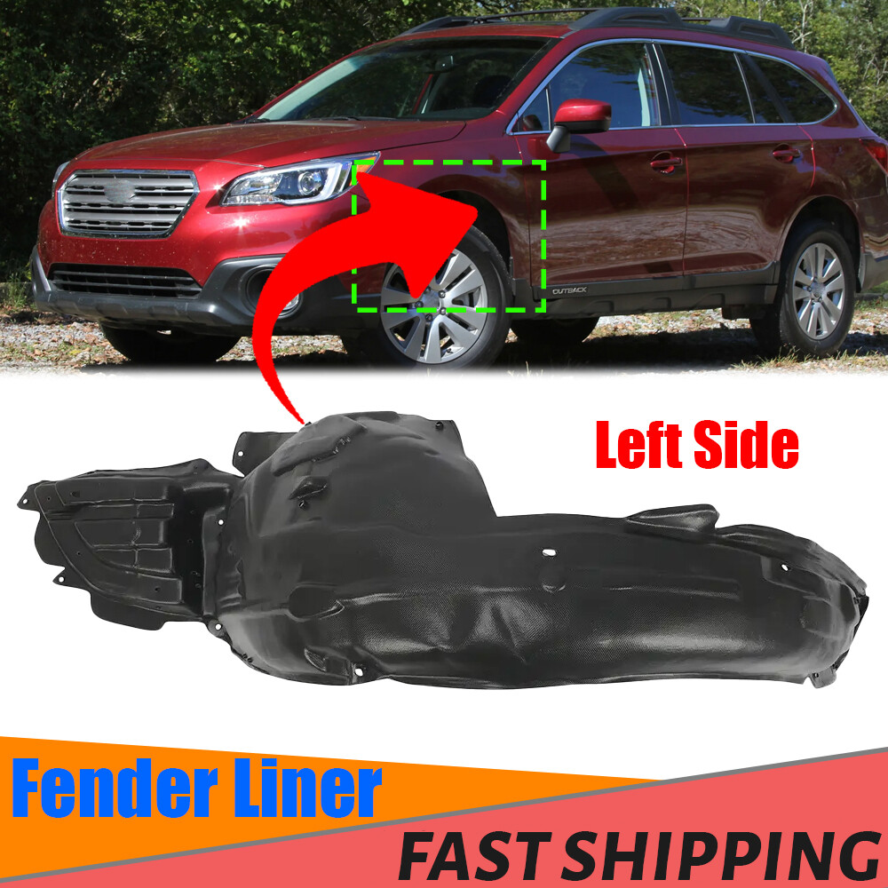 New Front Left Side Inner Fender Liner For 2010-2015 Subaru Outback 59120AJ25A