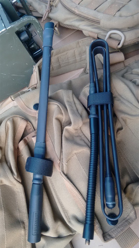 Original HARRIS Base Folding Blade Antenna Set for TCA PRC 152A 148 MBITR RADIO