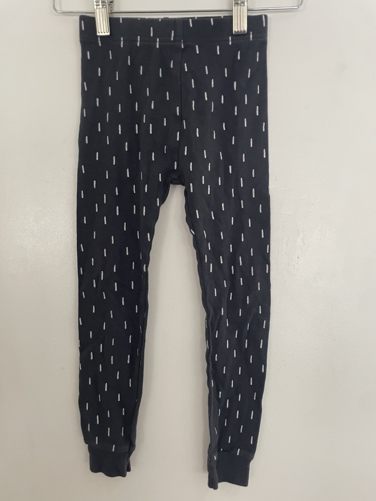 Old Navy Toddler Girls Patterned Cotton Elastic Waist Pull On PJ Pants Gray 5T