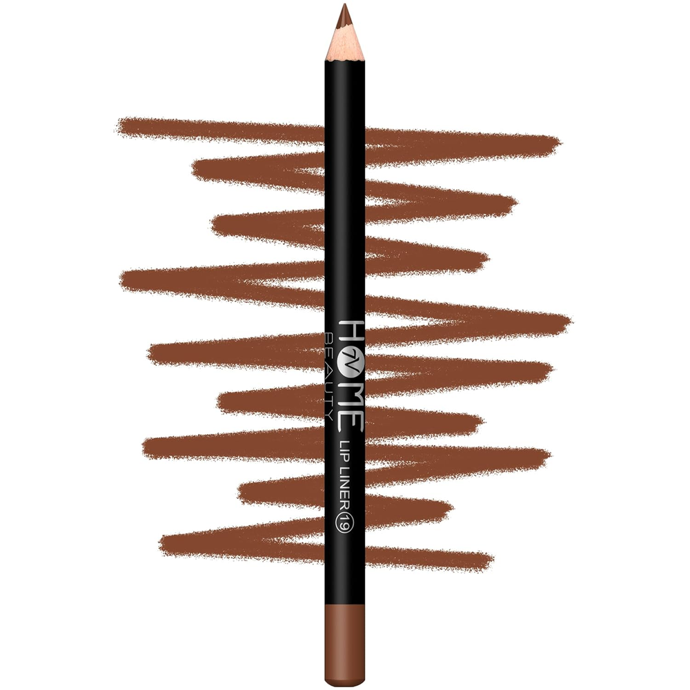 Waterproof Matte Lip Liner Pencil - Long Lasting Color 19 - 1 Pack