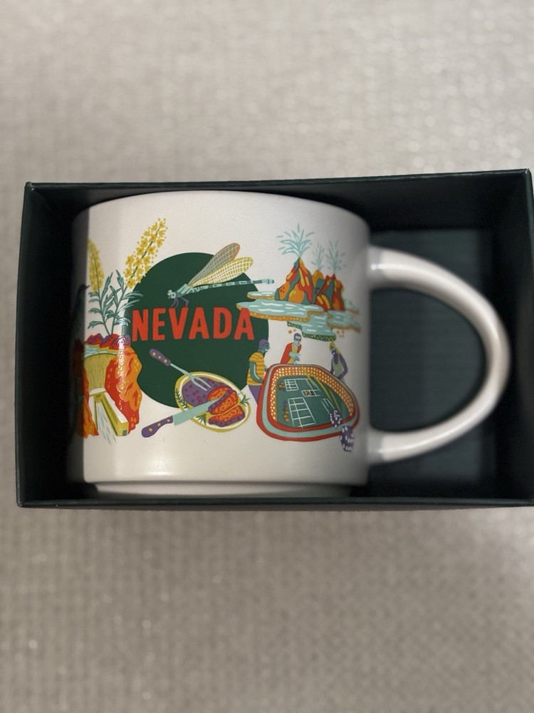 Brand New Starbucks 2024 Discovery Series NEVADA Mug Cup, 14 fl oz