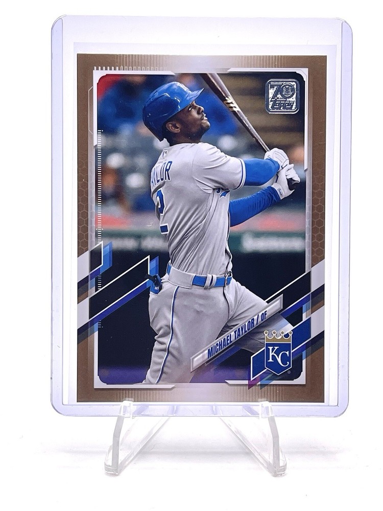 2021 Topps Update Michael Taylor Gold Parallel 1650/2021 #US216 MLB Baseball Card