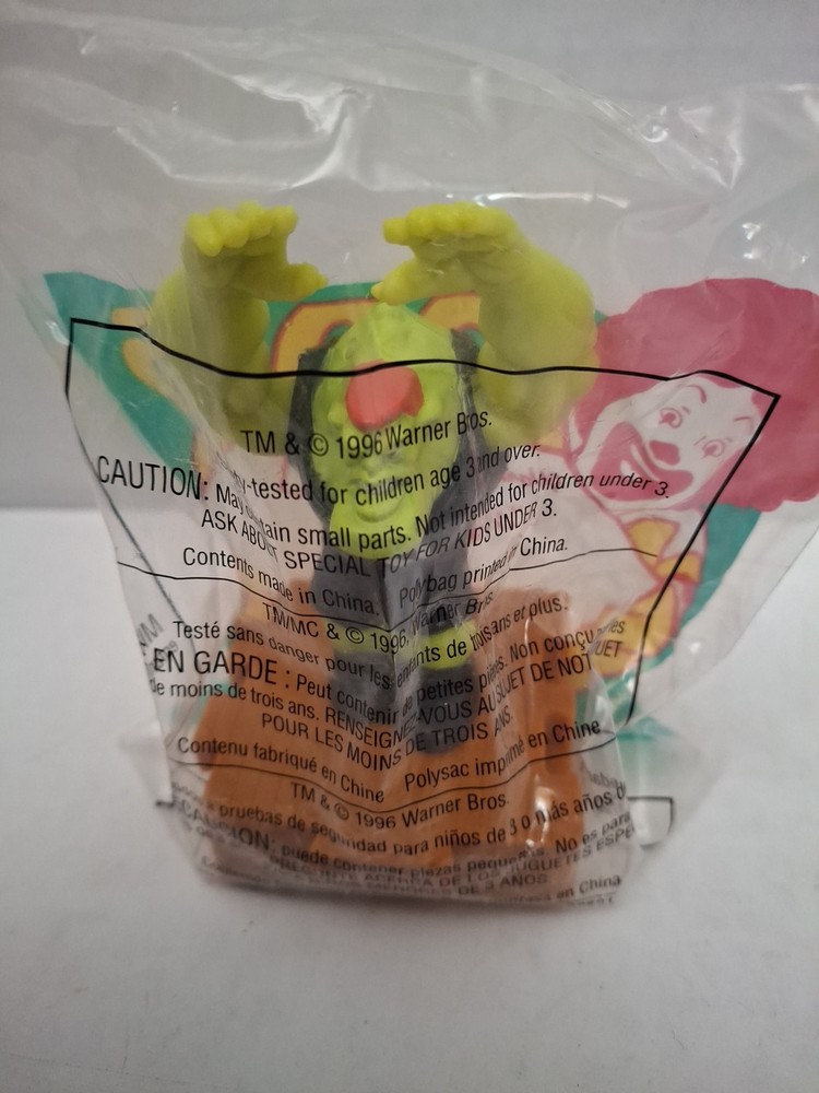 Vintage 1996 McDonald's MONSTAR Space Jam Happy Meal Toy Sealed Figurine