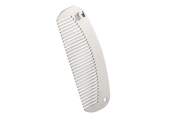 Keith Titanium Ti1731 Ultrathin Purse Comb (Shipped from California, USA)