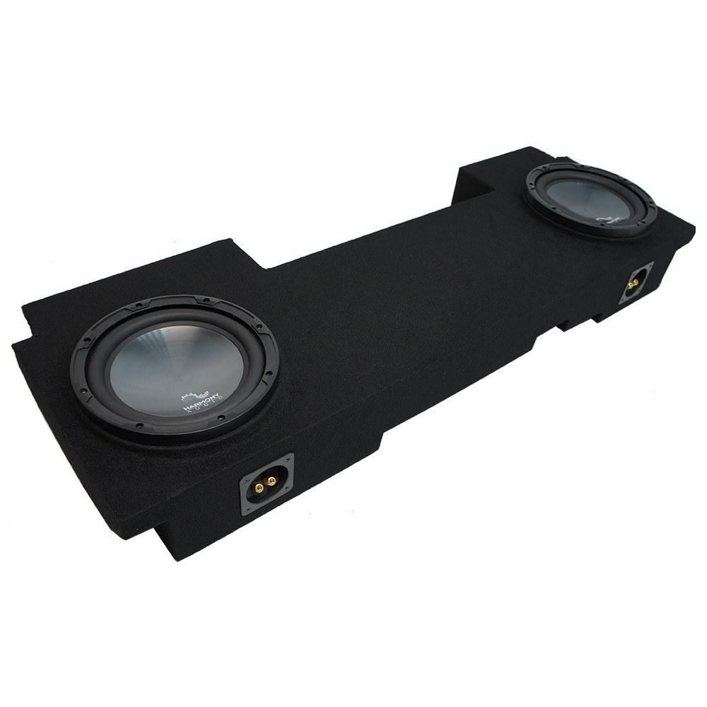 2002-2013 Chevy Avalanche Underseat Dual 12-Inch Subwoofer Box Enclosure R124