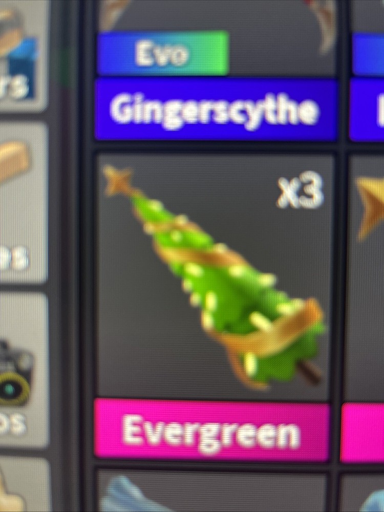 1 Evergreen Knife Mm2