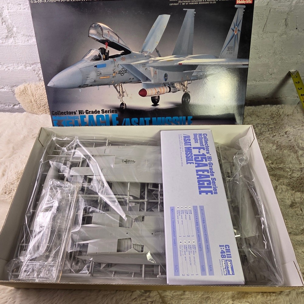 Hasegawa 1:48 F-15A Eagle ASAT Missile Collectors Hi-Grade Series No 11 CH11