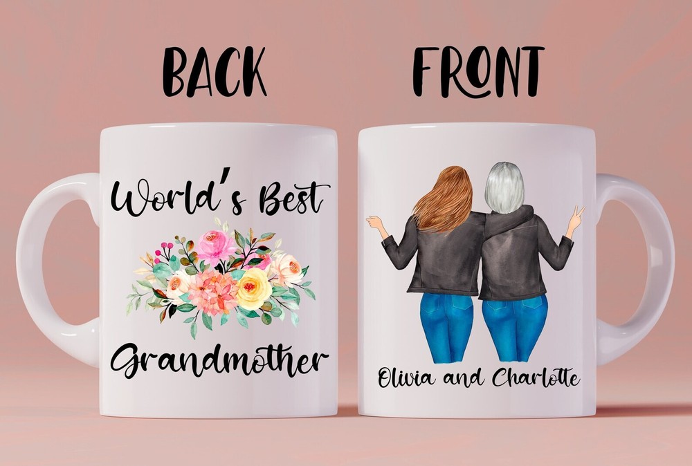 Personalized Grandmother Mug Grandmother Gift Grandmother Cup Gift For