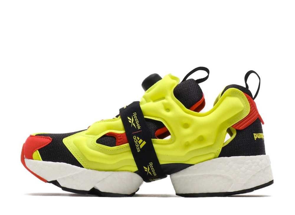 Adidas x Reebok Instapump Fury Boost OG Yellow Red FW5305 Unused