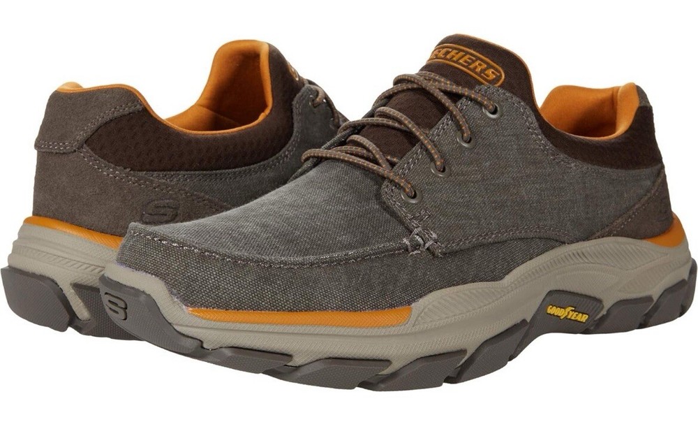 SKECHERS Men’s Relaxed Fit Respected - Loleto Brown Shoes Size 8.5 New With Box