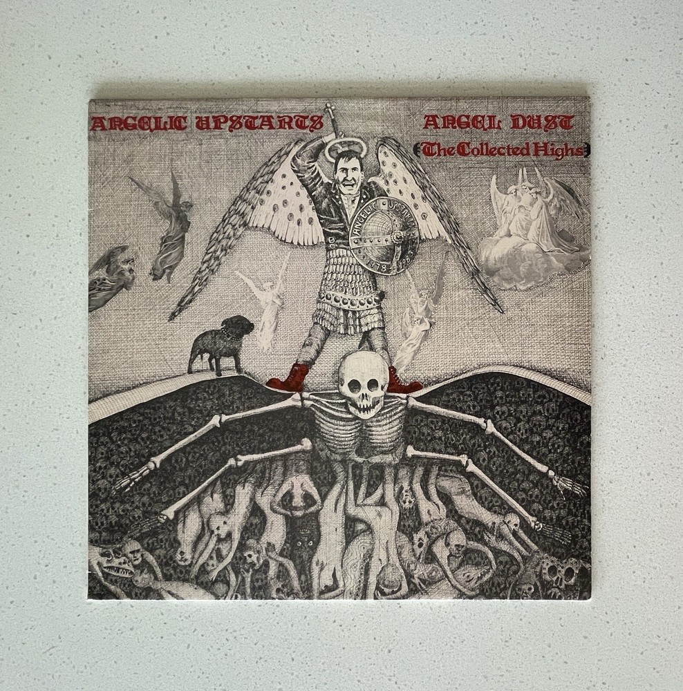 Angelic Upstarts Angel Dust The Collected Highs Oi Punk Vinyl Record Album LP