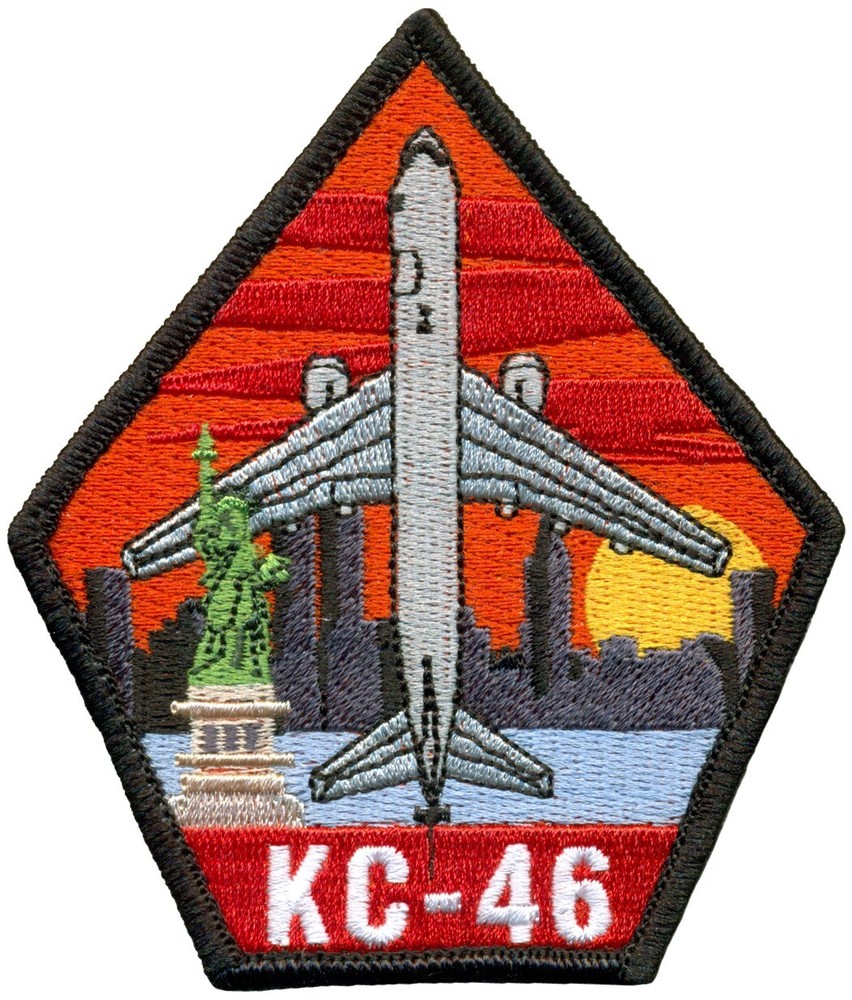 USAF 32d AIR REFUELING SQUADRON – KC-46 – NEW YORK PATCH