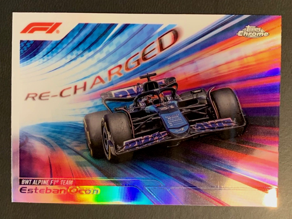 2024 Topps Chrome Formula 1 #RECH-9 | ESTEBAN OCON | BWT Alpine; Refr. Insert