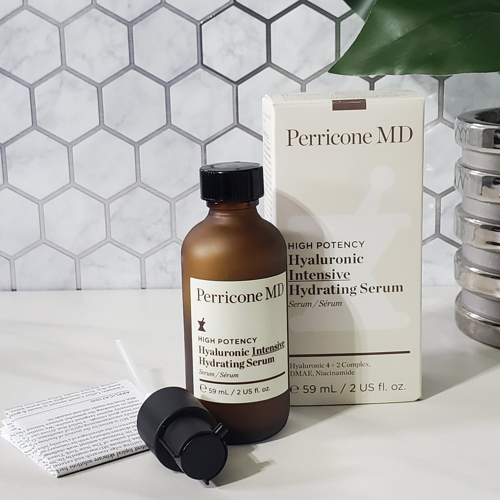 Perricone MD High Potency Hyaluronic Hydrating Serum 2oz for Deep Moisture