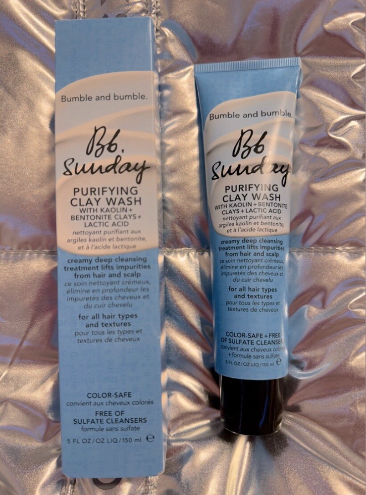 Bumble & Bumble Sunday Purifying Clay Detox Shampoo 5oz New Free Shipping
