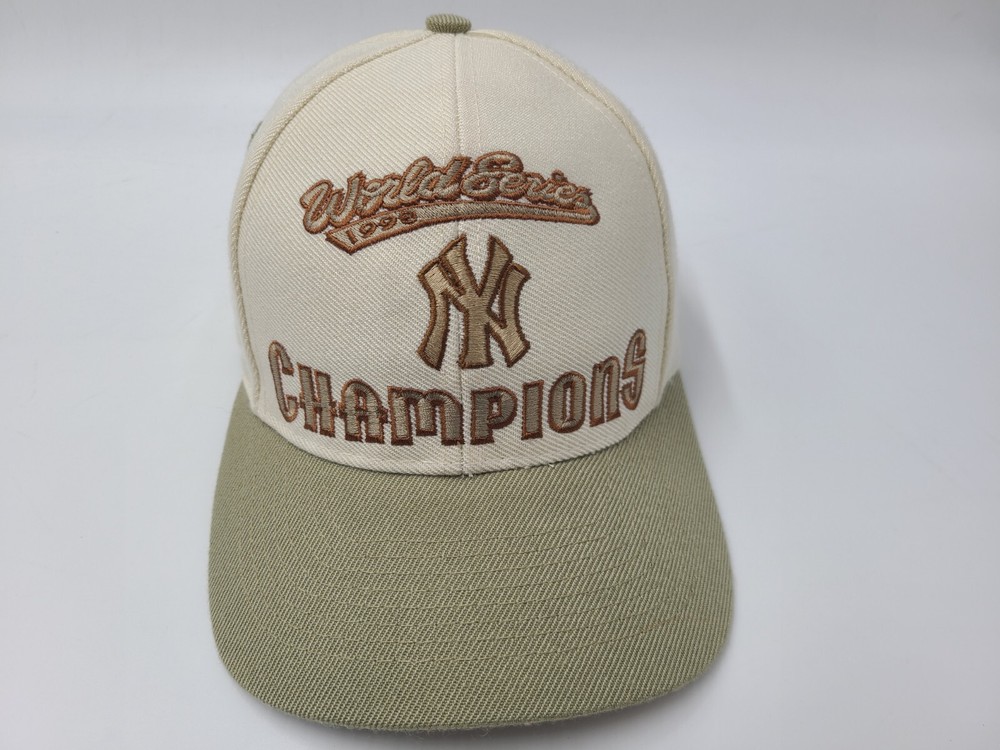 Vintage 1998 New York Yankees World Series Snapback Cap MLB Champions Logo  