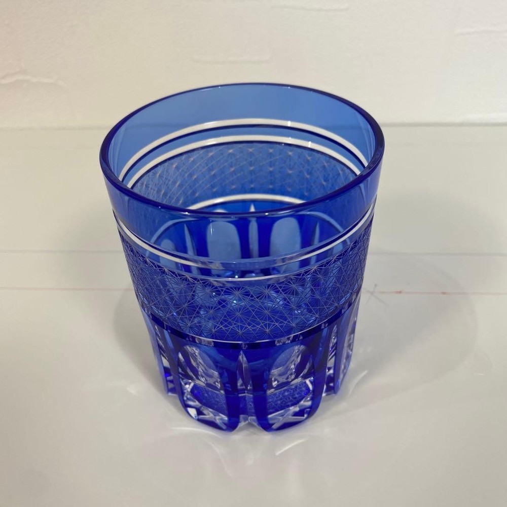 Edo Kiriko rocks glass