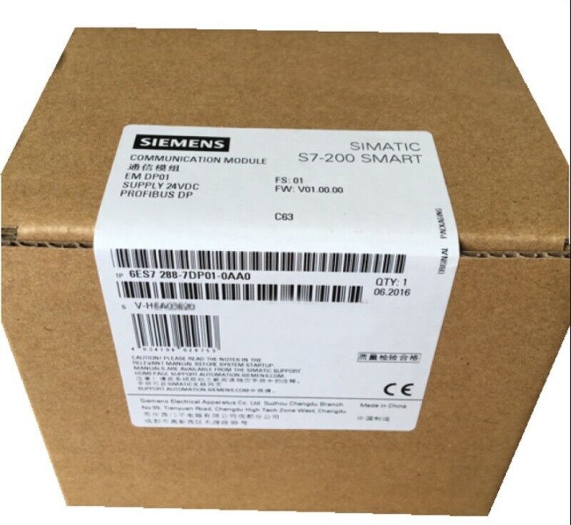 6ES7288-7DP01-0AA0 1PCS NUEVO MÓDULO DE COMUNICACIÓN SIEMENS 6ES7288-7DP01-0AA0