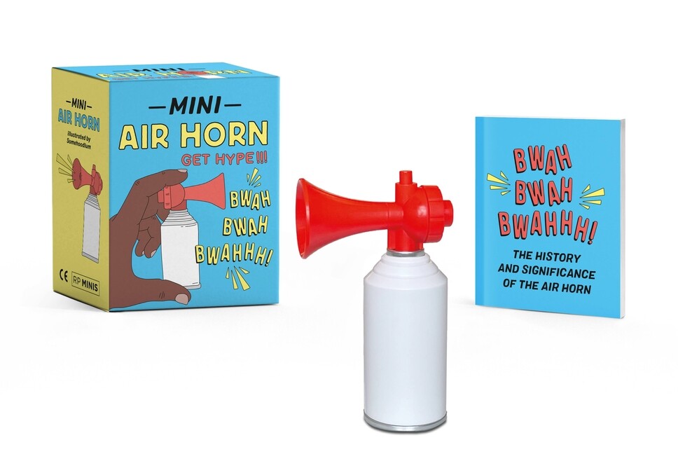Mini Air Horn - Loud Portable Safety & Sporting Event Blaster  