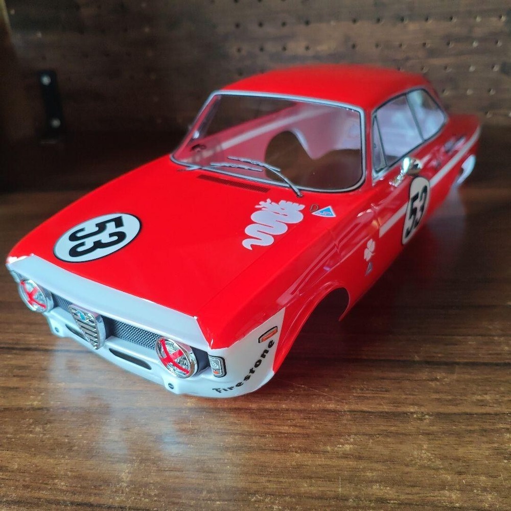 Tamiya Alfa Romeo Red RC Radio Control Body Only