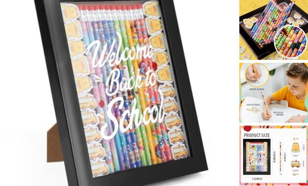 Back to School Stationery Set Gift for Kids with Essential Supplies-image