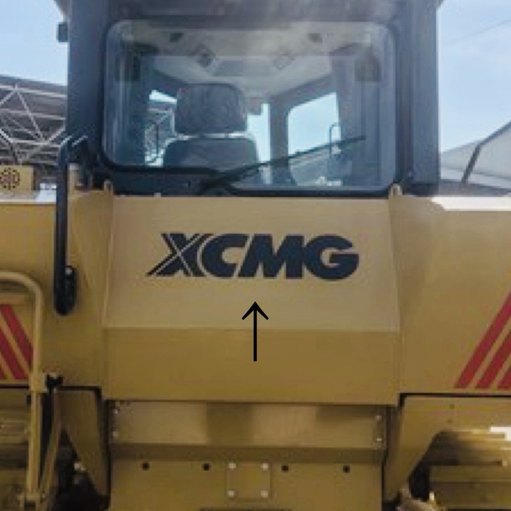 OEM XCMG D170 Dozer Crawler Vinyl Decals New 2PC Set Oracle Universal 12”