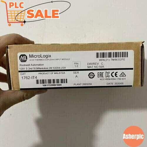 Allen-Bradley 1762-IT4 SER A MicroLogix Themocouple/mV Module New Factory Sealed