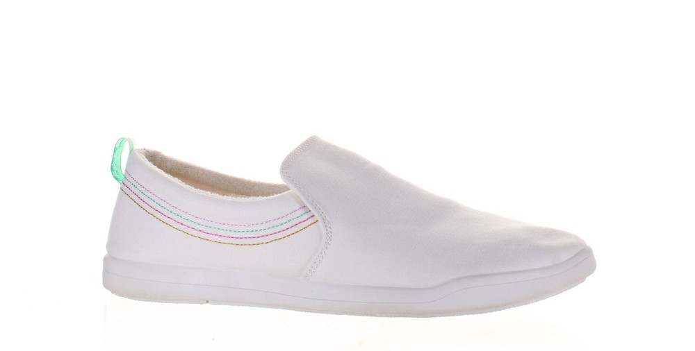 Vionic Womens Marshall White Casual Flats Size 9.5 (7815860)