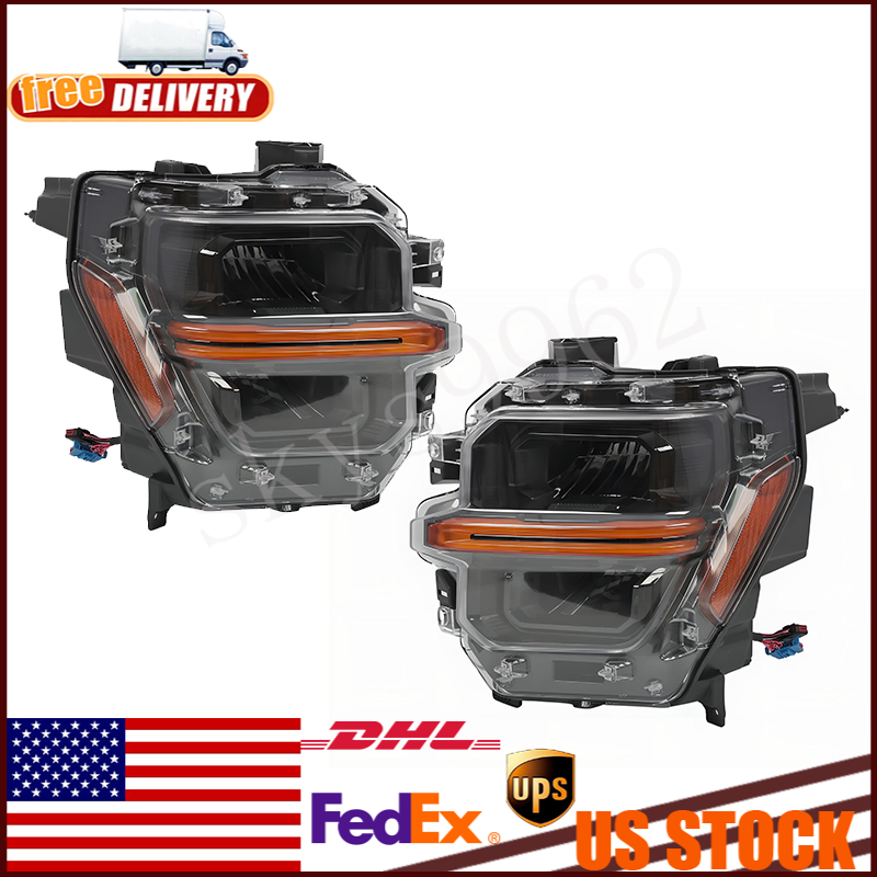Fit For Ford F-150 2024-2025 Right Passenger|Left Driver Reflector LED Headlight