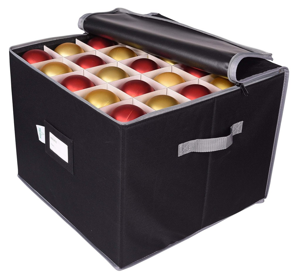 Spacious Christmas Ornament Storage Box Holds 75 Xmas Decorations
