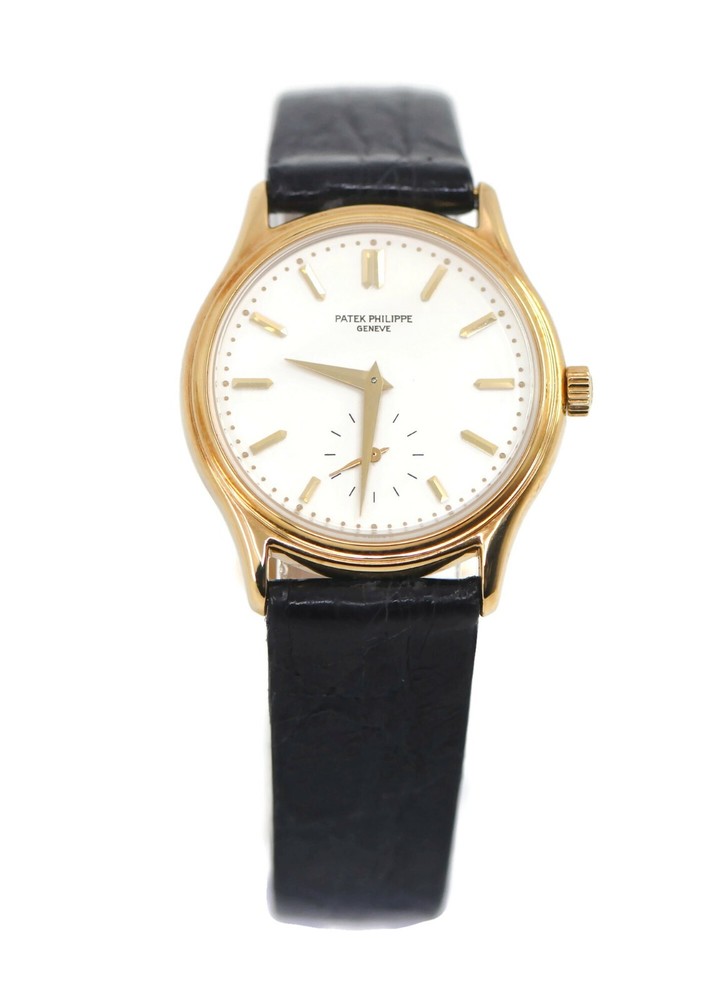 Patek Philippe Calatrava 18K Yellow Gold Men's Watch Ref 3923