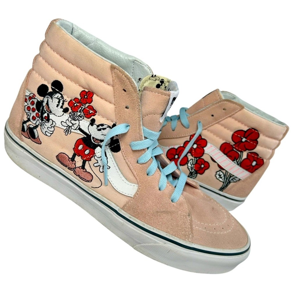 Unisex VANS Disney x Sk8- High Mickey & Minnie, Men’s 9 / Women’s 10.5