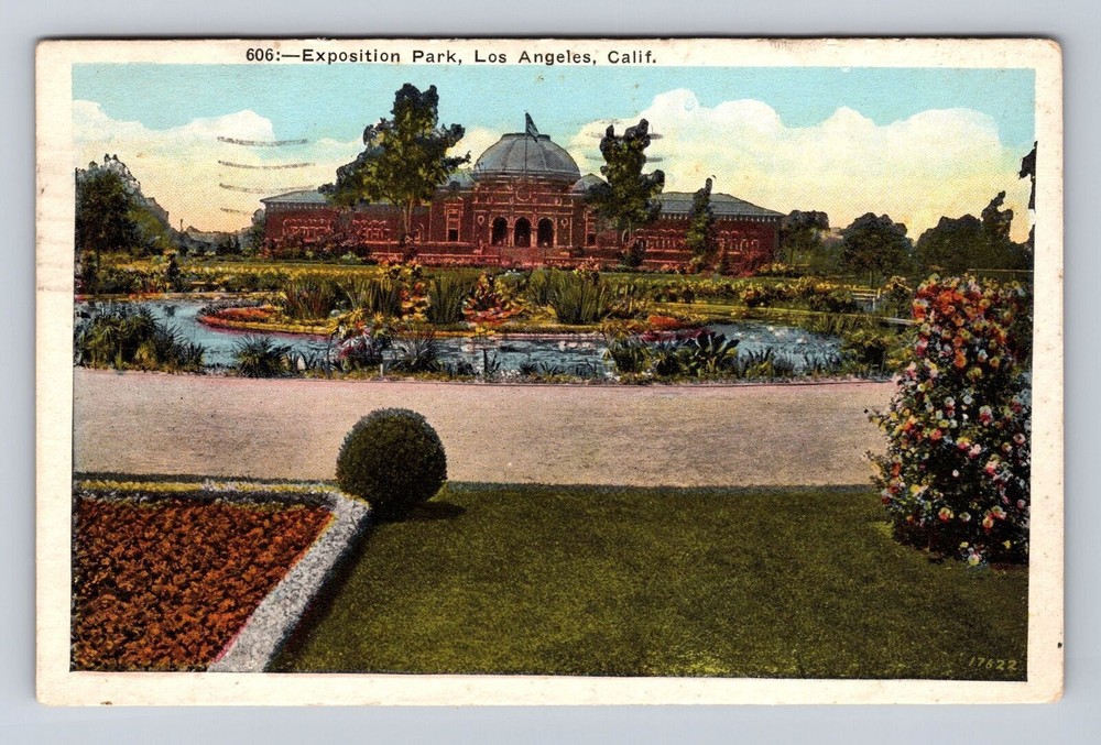 Los Angeles CA-California, Exposition Park, Antique, Vintage c1927 Postcard