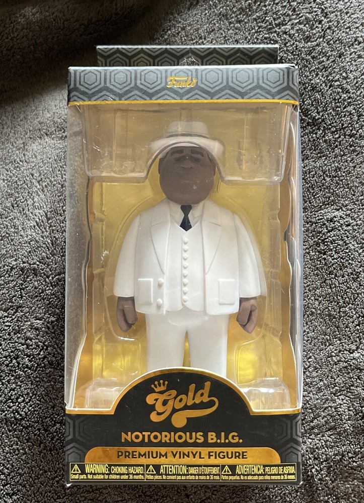 Funko Pop Gold Notorious BIG 5-inch Vinyl Figure  