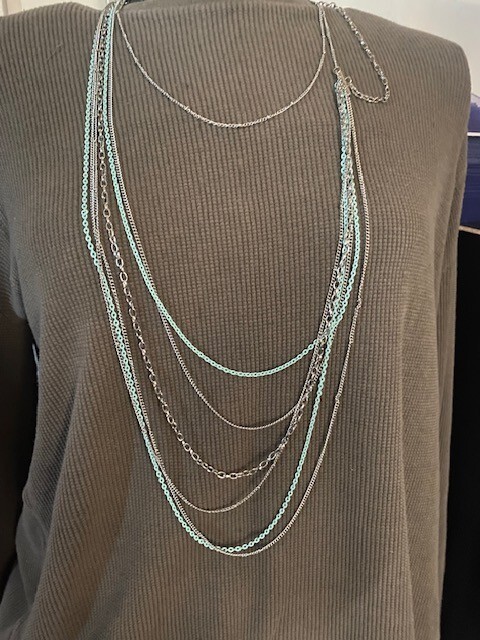 Paparazzi Radical Rainbows Green Necklace W/Matching Earrings