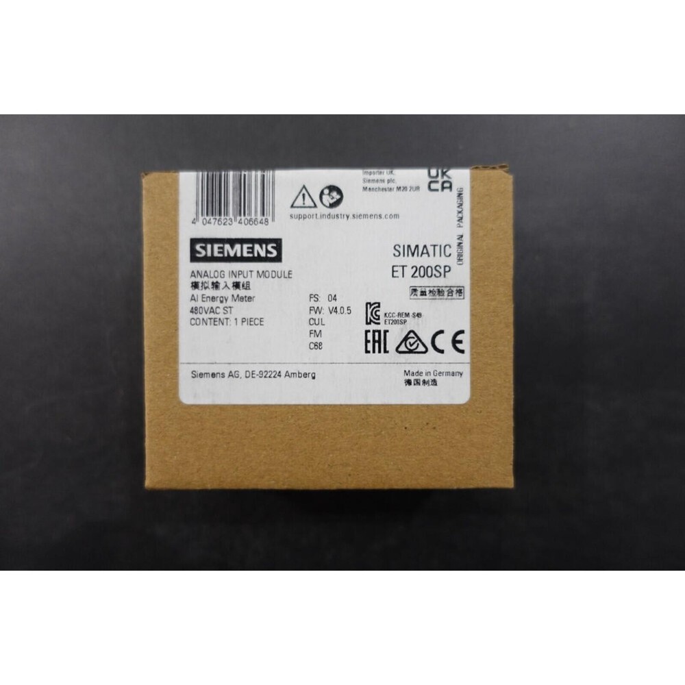 Siemens 6ES7134-6PA20-0BD0 - SIMATIC ET 200SP, Analog Input Module-