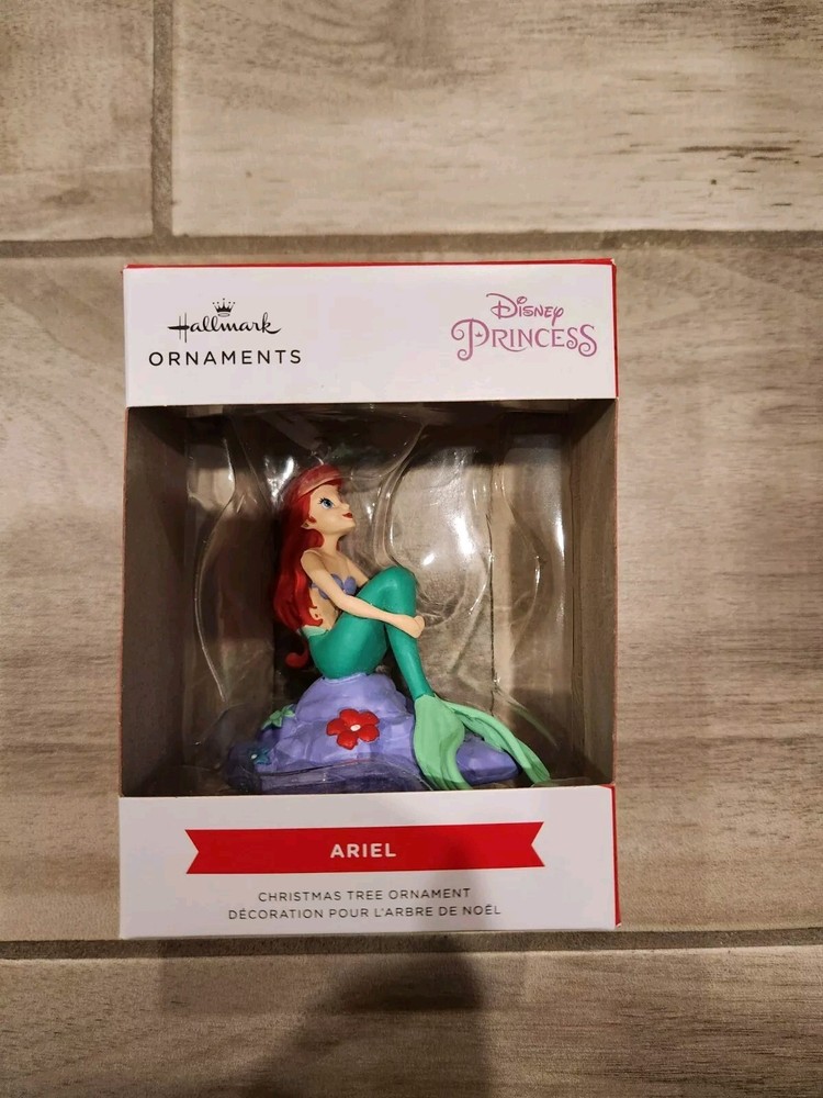 Hallmark The Little Mermaid Ariel Christmas Tree Ornament New in Box
