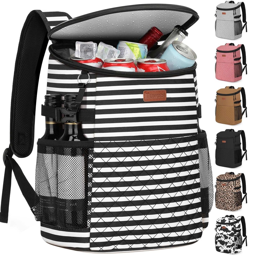 Soft Cooler Backpack 30 Cans/45 Cans, Coolers 30 Stripe
