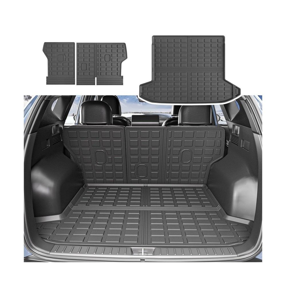 Xipoo Cargo Liner Compatible with 2022-2025 Tucson Cargo Liner Backrest Mat T...