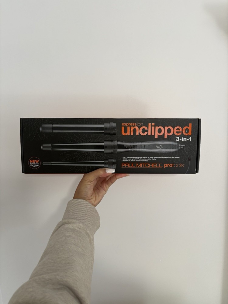 Paul Mitchell Pro Tools Express Ion Unclipped 3-in-1 Curling Wand Black