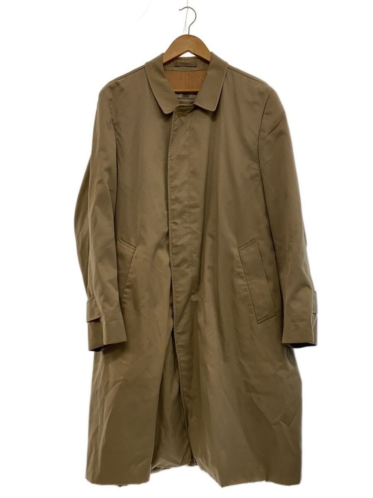 Aquascutum  Steel Collar Coat/Beige/Made In England/Button Missing, Lin