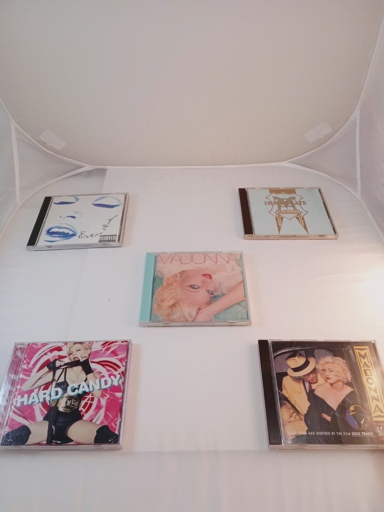 Madonna CD Lot of Hard Candy, Bedtime Stories, Dick Tracy, Immaculate & More